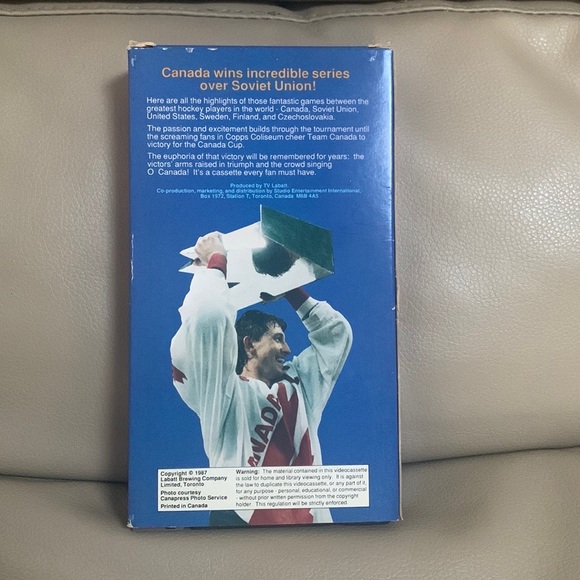 The Blades of Summer Labatt Canada Cup 1987 - Picture 2 of 3